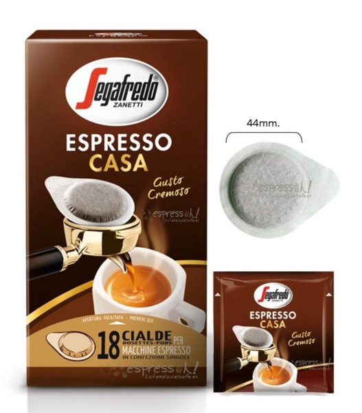 Monodosis de café ESE Segafredo Espresso Casa
