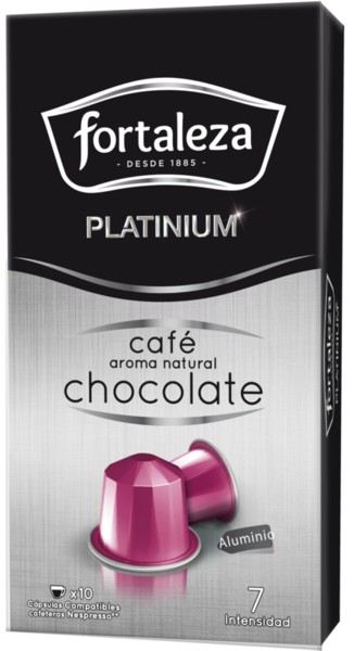 Cápsulas de Café Compatibles Nespresso - Fortaleza Chocolate