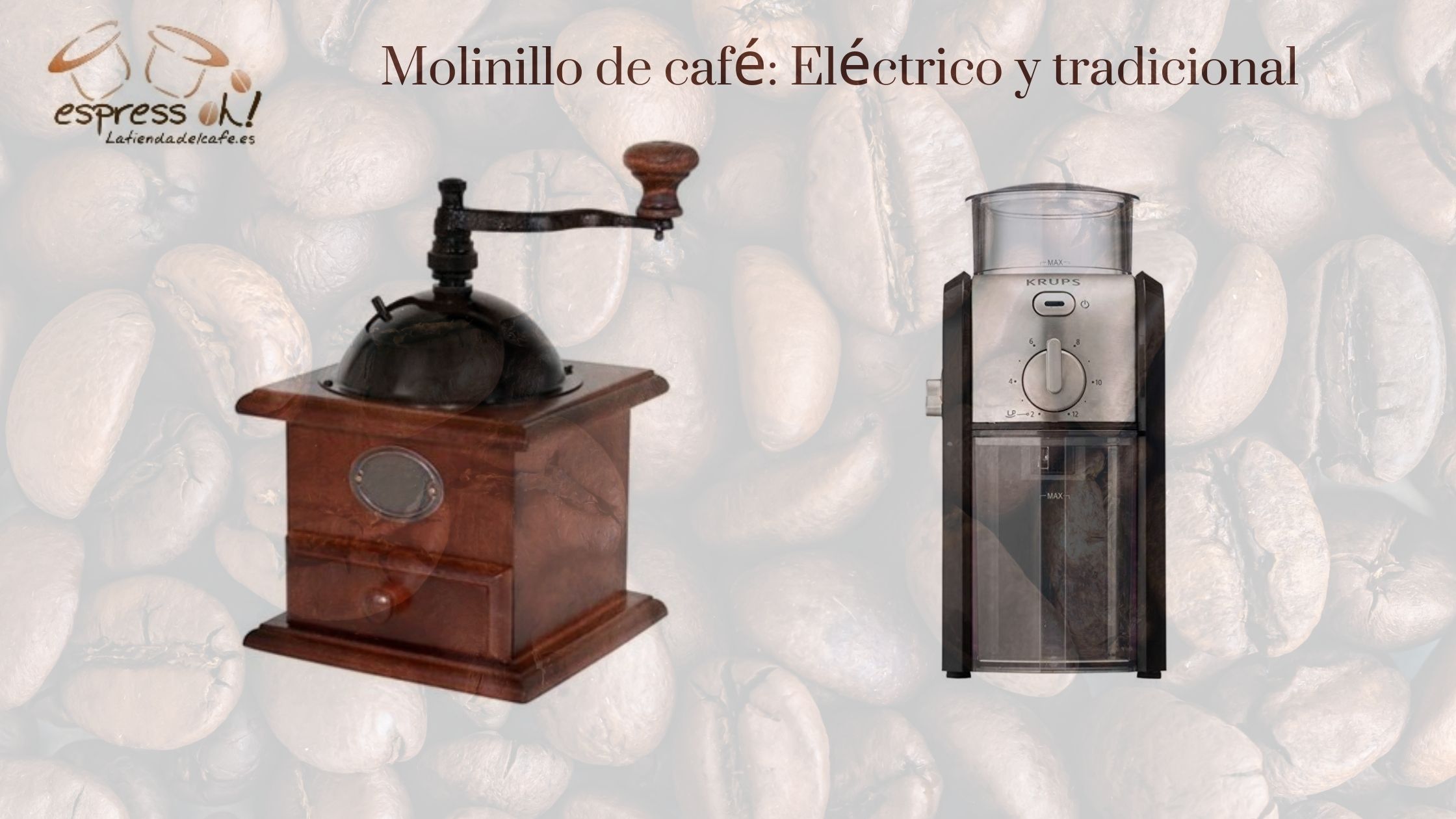 Molinillo de café: Eléctrico y tradicional