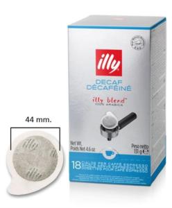 Café monodosis ESE Illy Descafeinado