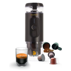 Cafetera Portátil Handpresso a Batería con carga USB