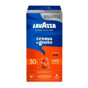 Cápsulas aluminio Nespresso -  Lavazza Crema e Gusto Forte  - Pack 30ud.