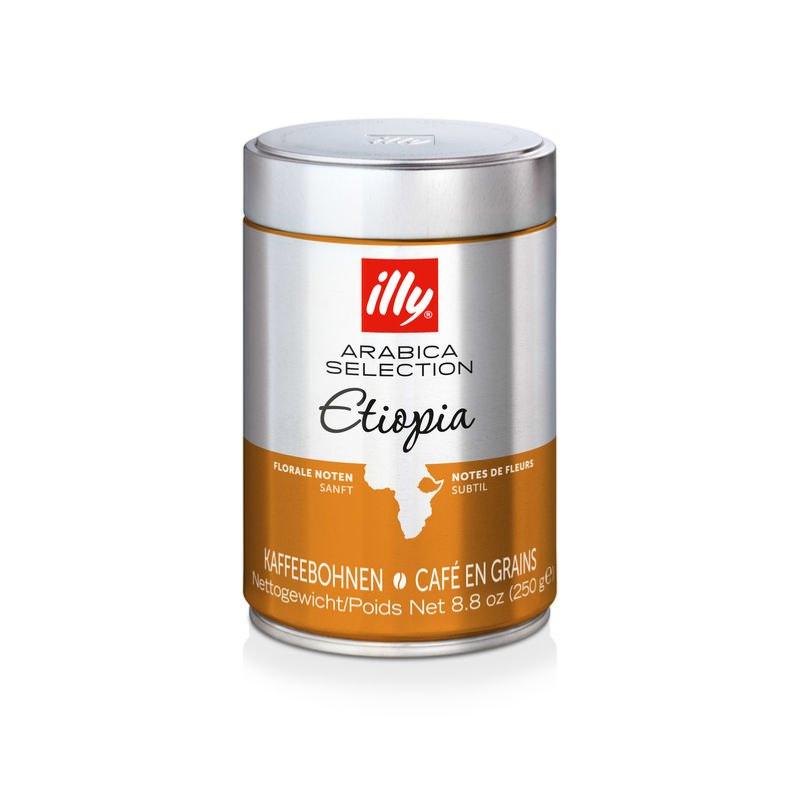 Bote 250gr Caf   en grano ILLY  Monoarabica ETIOPIA