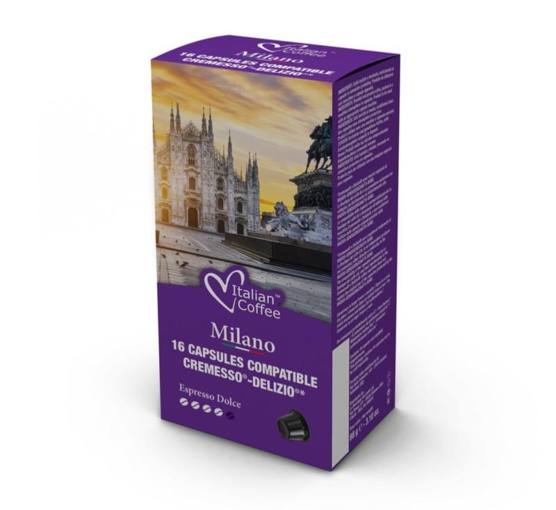 Capsulas Compatibles CREMESSO - Italian Coffee Milano