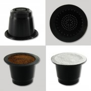 Capsul-in - Caja 100 capsulas vacías compatibles Nespresso