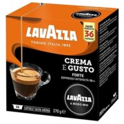 Capsulas Lavazza A Modo Mio - Crema e Gusto FORTE - Caja 36ud.