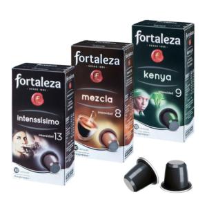 Pack Fortaleza 120 capsulas compatibles Nespresso