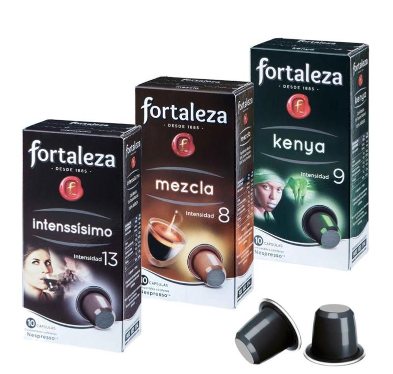 Café Intenssisimo 40 cápsulas Fortaleza Platinium compatibles con Nespresso®