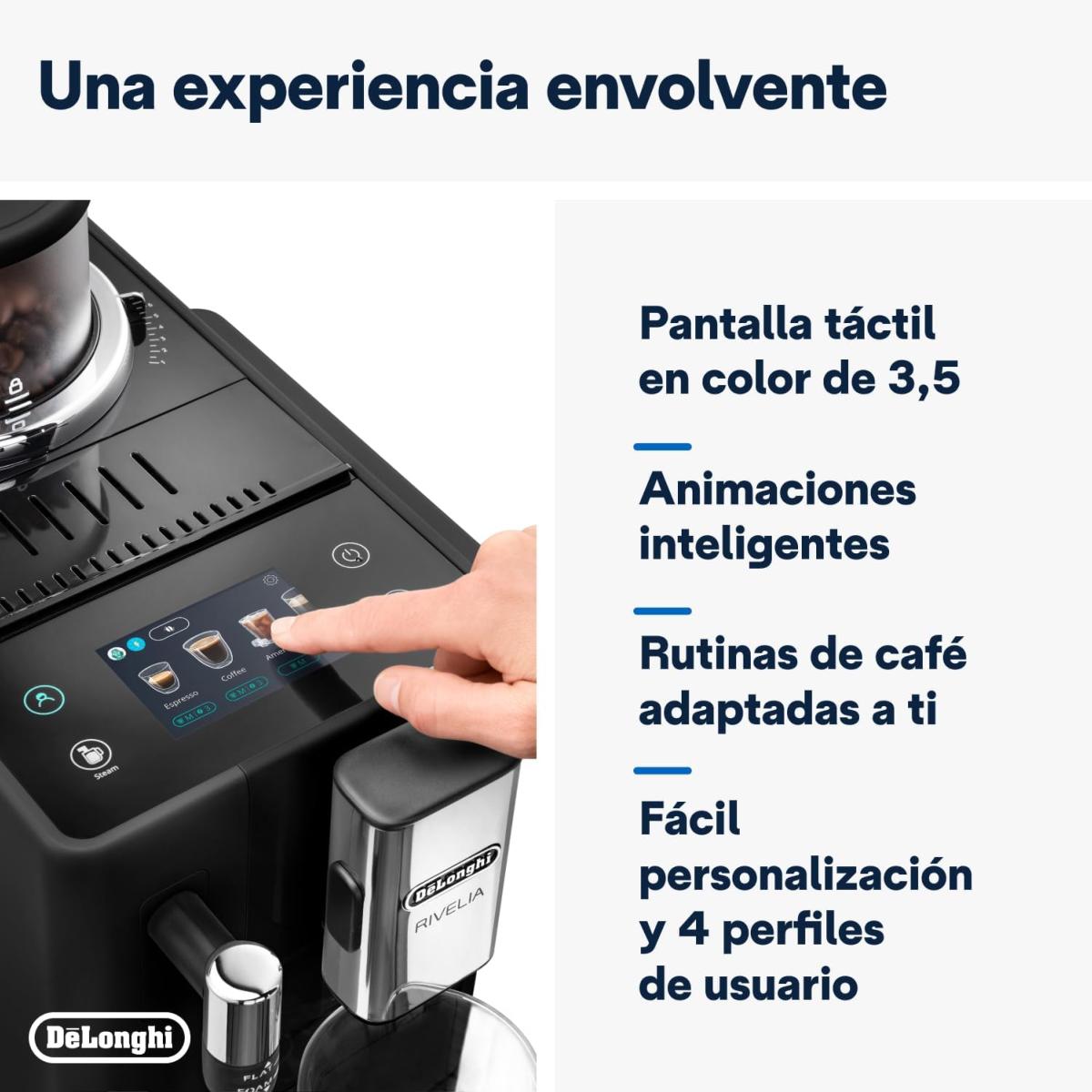 ☕ Cafetera Superautomática DELONGHI RIVELIA☕ Opinión Español 