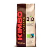 Cafe en Grano KIMBO Ecológico y Fairtrade -  Bolsa 1kg.