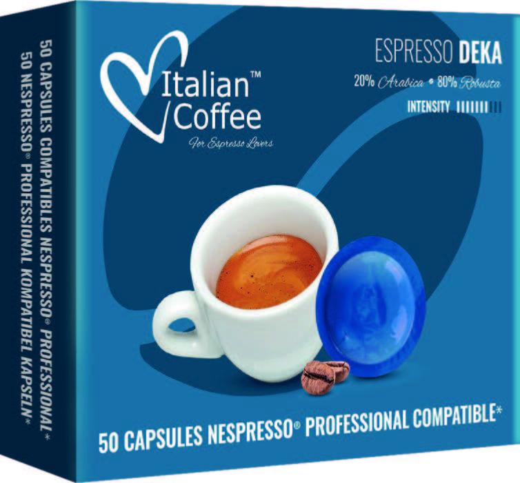 Capsulas Nespresso Profesional - Italian Coffee Deka