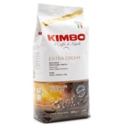 Cafe en Grano KIMBO Extra Cream - Bolsa 1Kg.