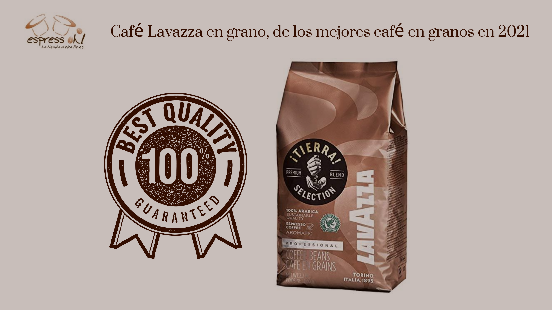 Café en grano Lavazza - Tierra Colombia