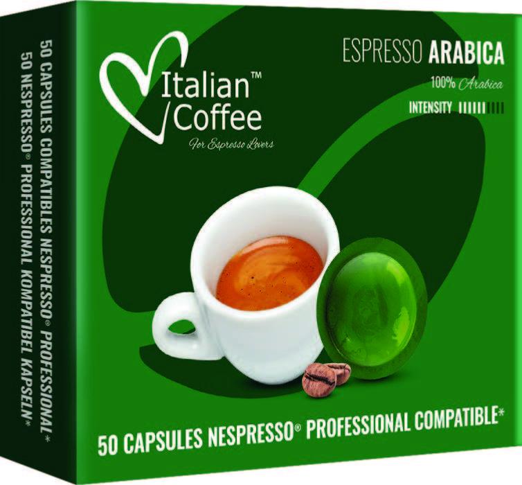 Capsulas Nespresso Profesional - Italian Coffee Arabica