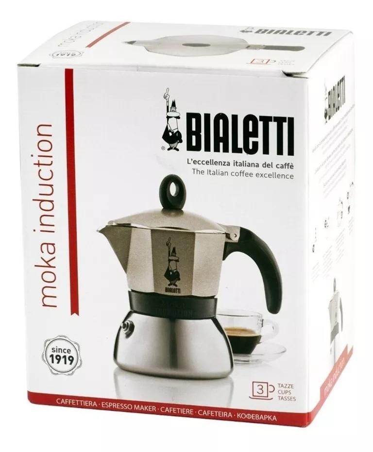 Cafetera Bialetti Moka Inducción Gold - 3 Tazas