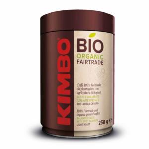 Cafe molido KIMBO Bio Fairtrade - Lata 250gr.