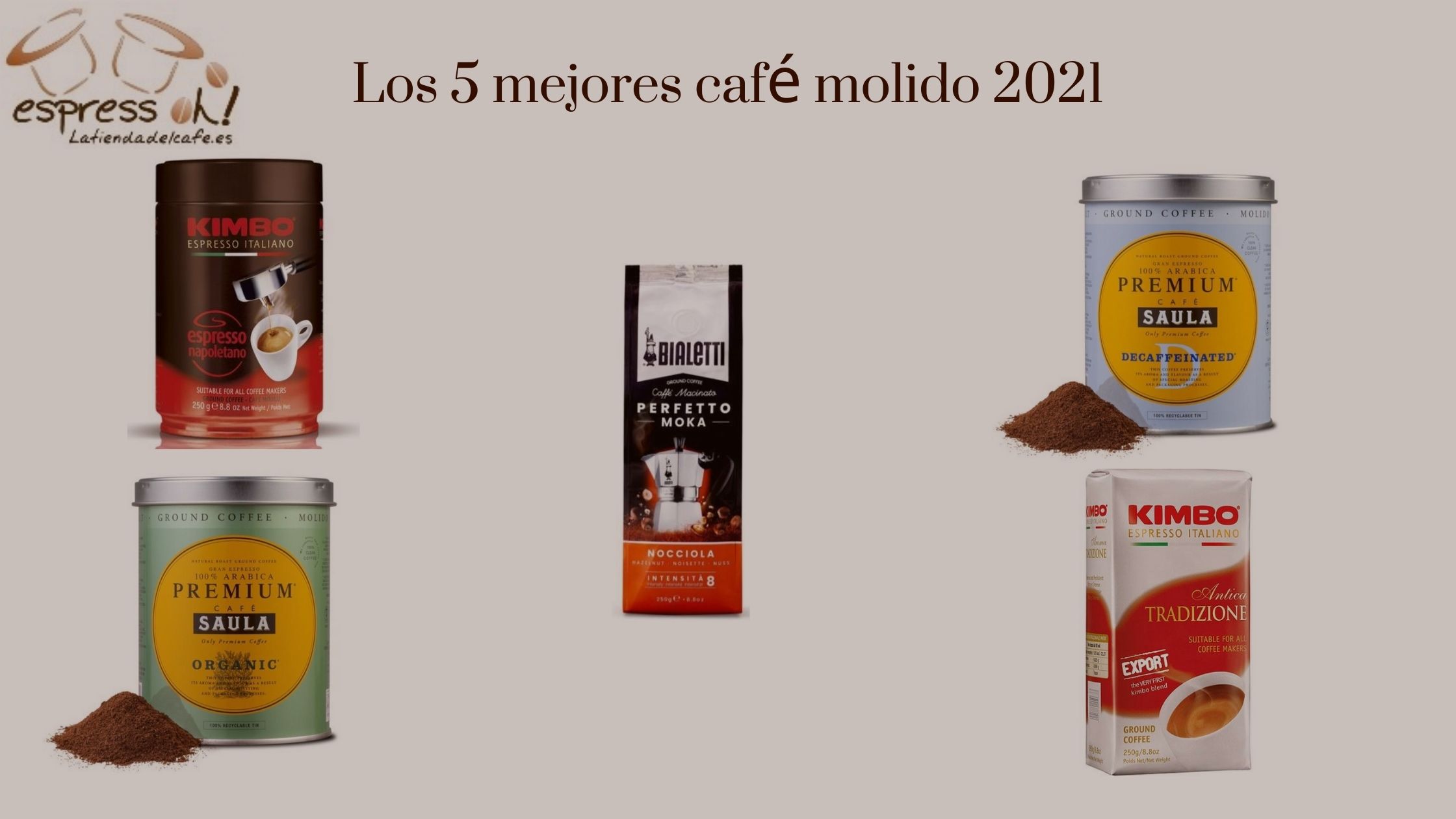 Premium café molido natural arábica - Saula - 250 g