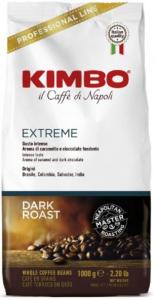 Cafe en Grano KIMBO Extreme - Bolsa 1Kg.