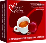 Capsulas Nespresso PRO compatibles - Italian Coffee Cremoso