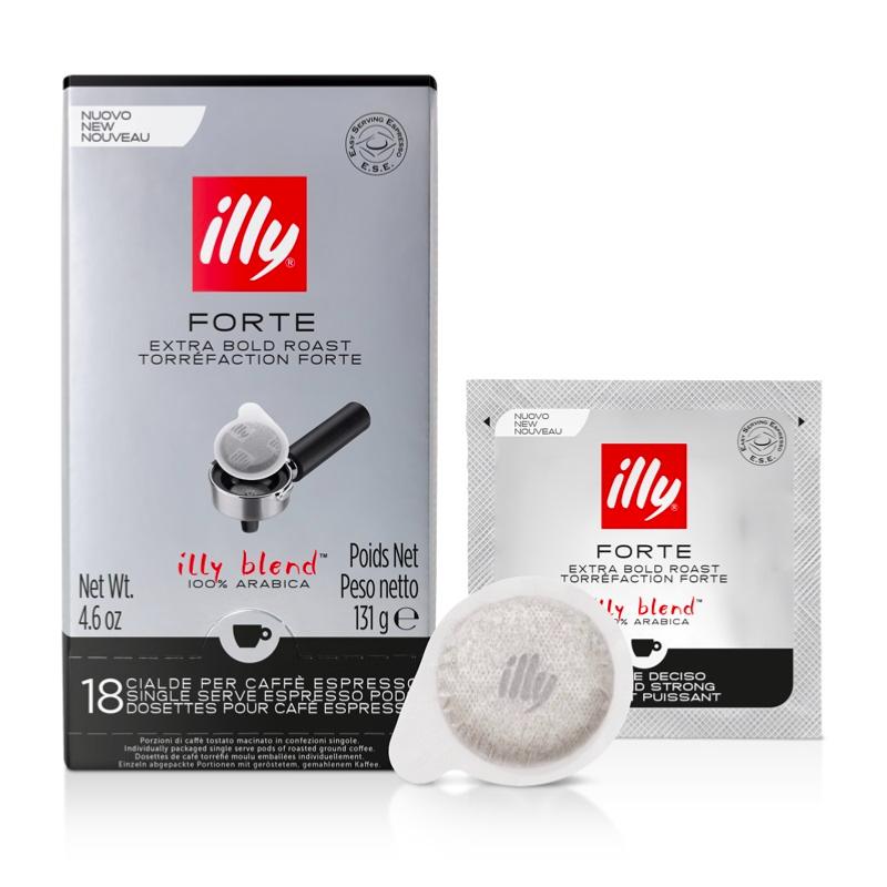 Café italiano Illy Descafeinado, monodosis E.S.E. POD/Cialda, Pack 18  unidades - Nos gusta el café Chile ☕