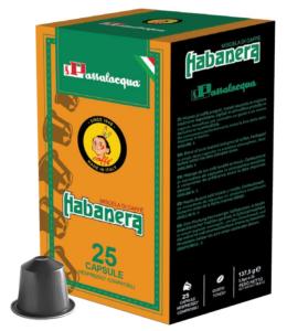 Capsulas PassaLacqua Habanera - Caja 25ud. (Comp. Nespresso y L´Or