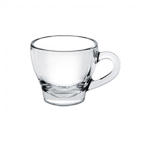 Taza de café cristal Nschia con plato