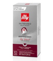 Capsulas para Nespresso - illy intenso