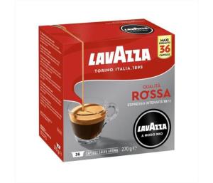 Capsulas Lavazza A Modo Mio - Qualita Rossa - Caja 36ud.