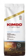 Cafe en Grano KIMBO Descafeinado -  Bolsa 500 Gr.