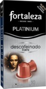 Cápsulas Cafe Fortaleza Platinum - Descafeinado Forte